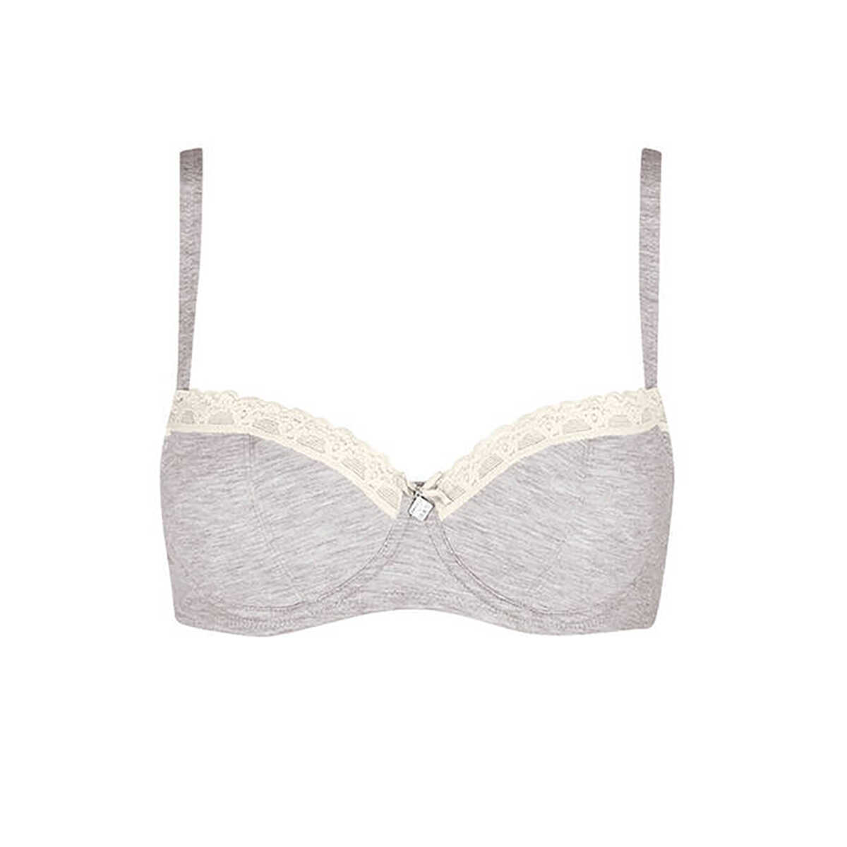 NVC Biustonosz usztywniany Like It-6016 kolor Szary - Ecru 6016504