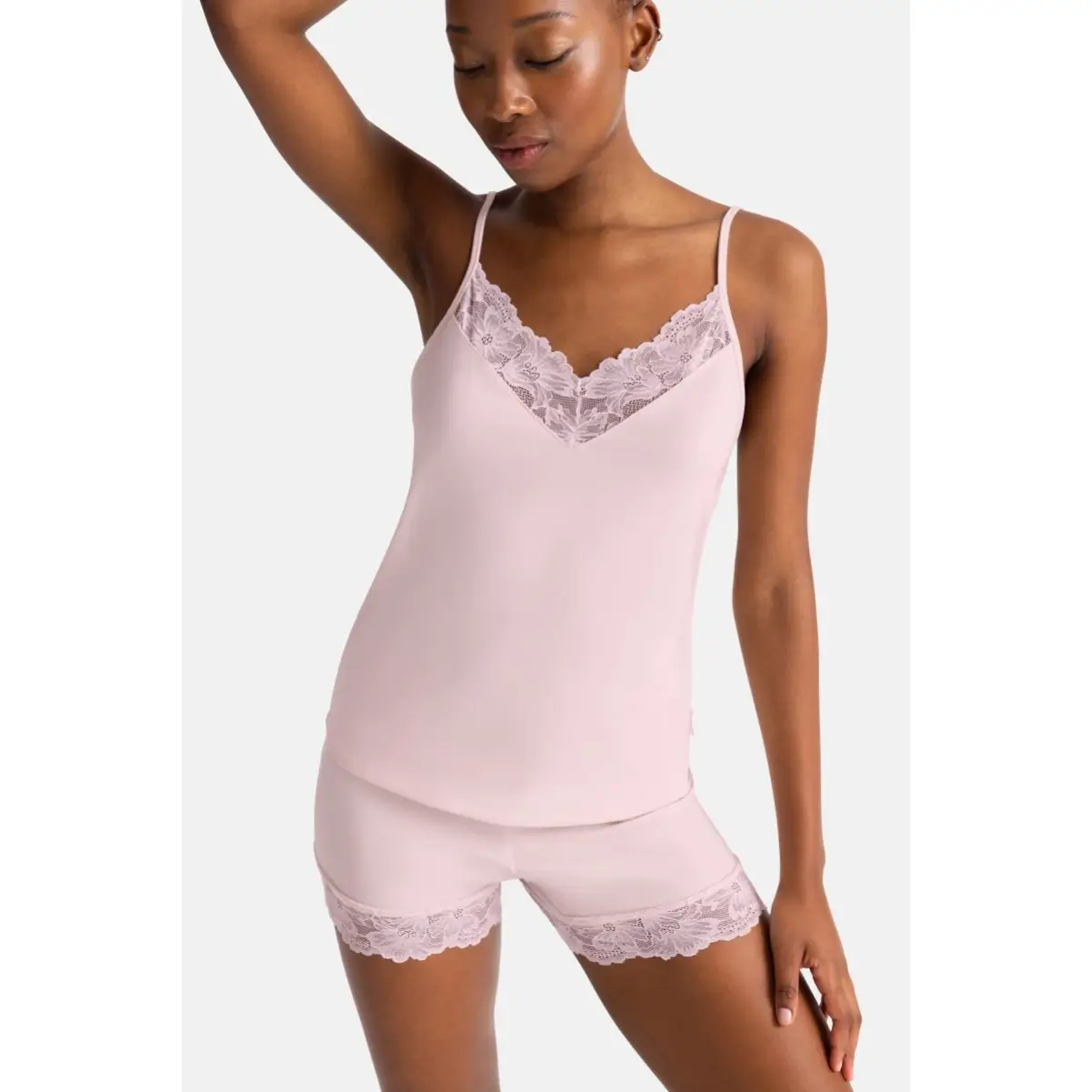 DORINA Koszulka ramiączka JAZLYN kolor Pudrowy Róż FXCA0005MO010